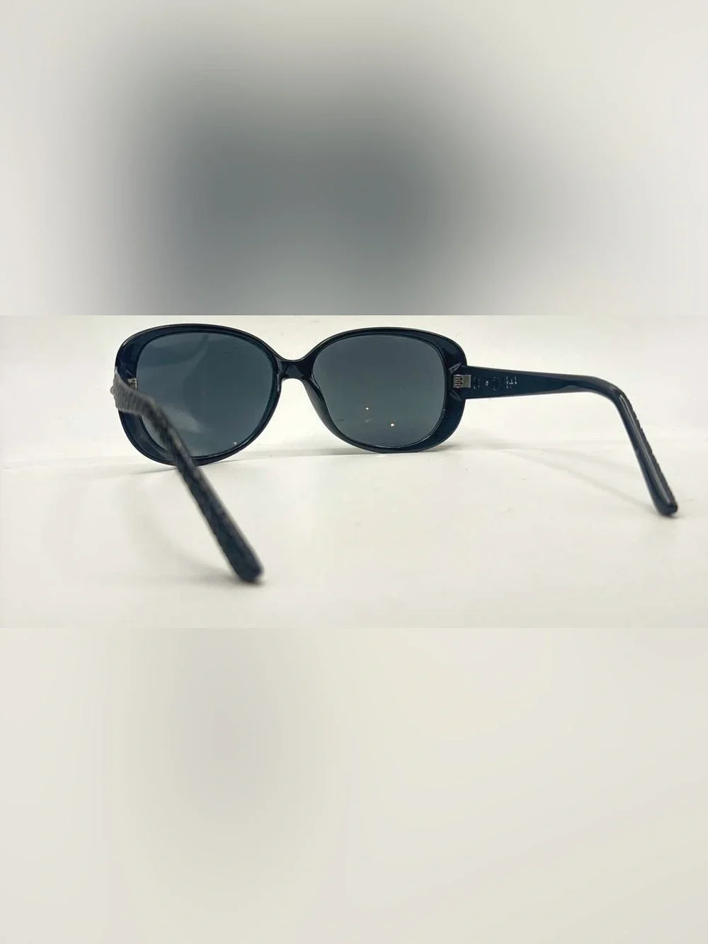 Nicole Miller Black Oval Sunglasses Frames Only